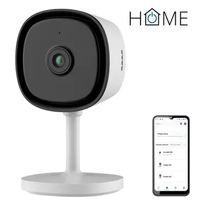 IP kamera iGET HOME Camera CS1 White - vnitřní IP FullHD kamera s detekcí pohybu a zvuku a noční