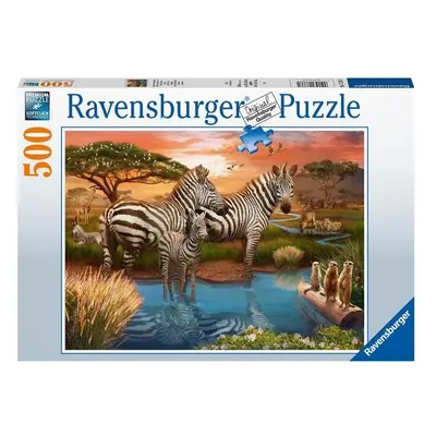 Puzzle Ravensburger Puzzle 173761 Zebry 500 Dílků