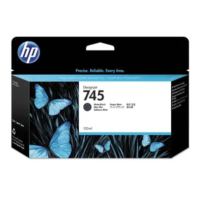 HP originální ink F9J99A, HP 745, matte black, 130ml, HP DesignJet HD Pro MFP, DesignJet Z2600, 