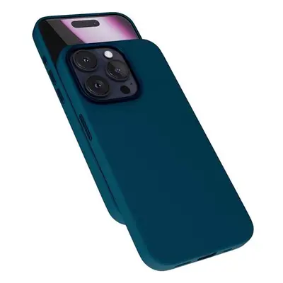 Kryt na mobil Epico Mag+ Silicone Pro kryt iPhone 16 Pro - petrolejový modrý