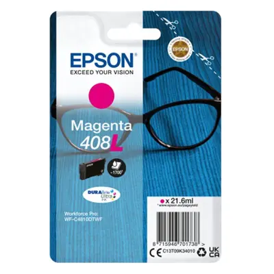 Cartridge Epson 408L DURABrite Ultra Ink Magenta