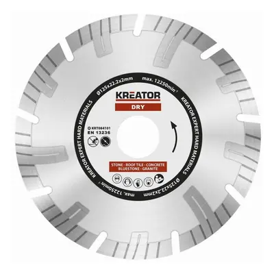 Diamantový kotouč Kreator KRT084101, 125mm