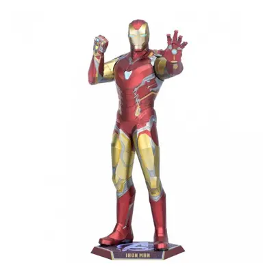 3D puzzle Metal Earth Luxusní ocelová stavebnice Marvel Iron Man LXXXV