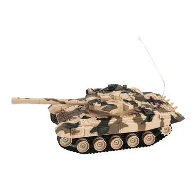 Tank na dálkové ovládání Teddies Tank RC plast 27cm 40MHz na baterie+dobíjecí pack