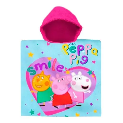 RUČNÍK DĚTSKÝ PONČO|PEPPA PIG