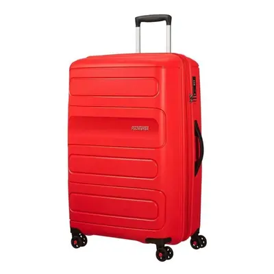 Cestovní kufr American Tourister Sunside Spinner 77/29 EXP Sunset Red