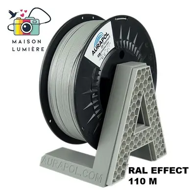 Filament AURAPOL PLA 3D Filament Grandma Gray 1 kg 1,75 mm