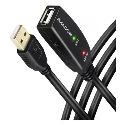 Datový kabel AXAGON ADR-215 USB 2.0 active extension / repeater cable USB A -> USB A, 15m