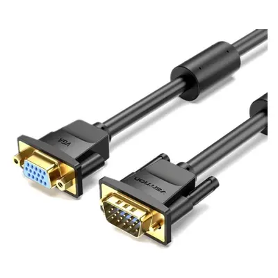 Video kabel Vention VGA Extension Cable 10m Black