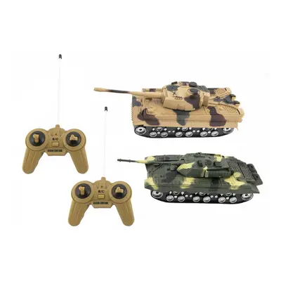 RC tank Teddies Tank RC 2ks 25cm