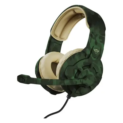 Herní sluchátka Trust GXT 411C RADIUS HEADSET JUNGLE CAMO