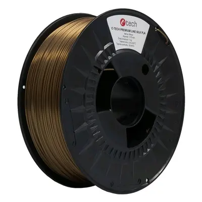 Filament C-TECH filament PREMIUM LINE PLA Silk bronz