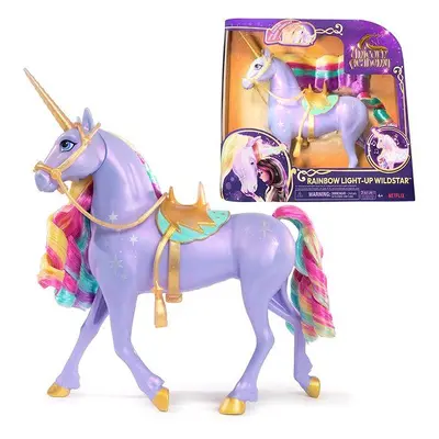 Figurky Unicorn Academy Světelný jednorožec Wildstar 28 cm