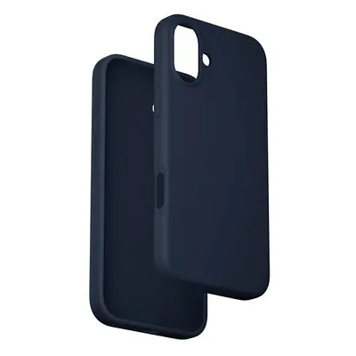 Kryt na mobil Vention Liquid Silicone Case for iPhone 16 Plus with MagSafe Midnight Blue