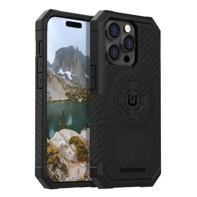 Kryt na mobil Rokform kryt Rugged pro iPhone 14 Pro, černý