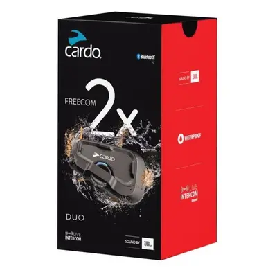 Cardo FREECOM 2X (JBL) DUO Interkom na motocykl pro 2 osoby