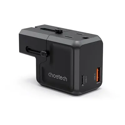 Nabíječka do sítě Chotech PD20W C+A Travel Wall Charger (US/EU/UK/AU)