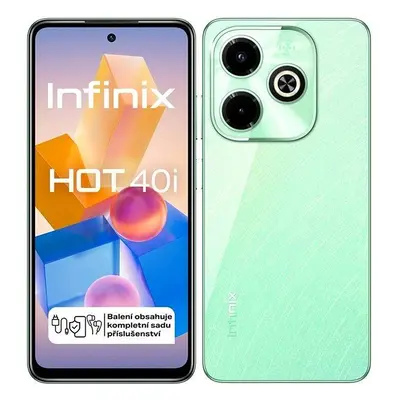 Mobilní telefon Infinix Hot 40i 4GB/128GB zelený