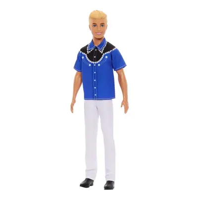 Barbie model Ken kovbojský obleček, Mattel HRH25