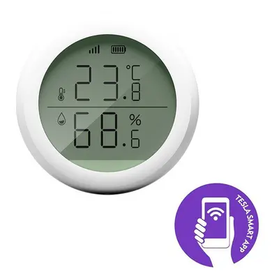 Senzor Tesla Smart Sensor Temperature and Humidity Display