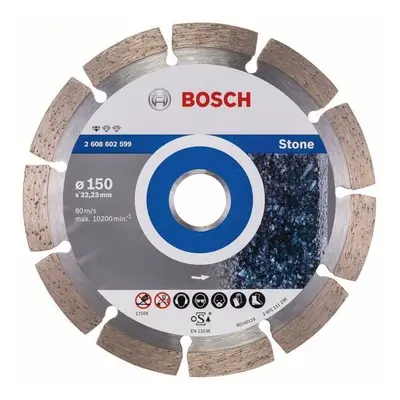 Diamantový kotouč BOSCH Standard for Stone 150x22.23x2x10mm 2.608.602.599