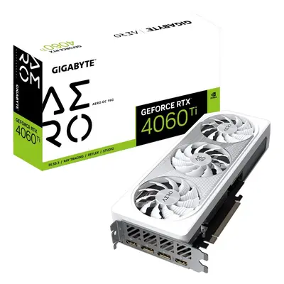 Grafická karta GIGABYTE GeForce RTX 4060 Ti AERO OC 16G