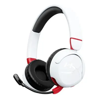 Herní sluchátka HyperX Cloud Mini Kids Wireless, white