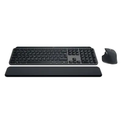 Set klávesnice a myši Logitech MX Keys S Combo for Mac Space Grey - US INTL