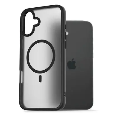 Kryt na mobil AlzaGuard Matte Case Compatible with Magsafe pro iPhone 16 Plus černý