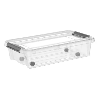 Úložný box Siguro Pro Box Underbed 31 l, 39,5 x 17,5 x 72 cm, Clear