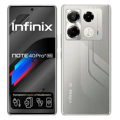 Mobilní telefon Infinix Note 40 PRO+ 5G 12GB/256GB Racing Grey