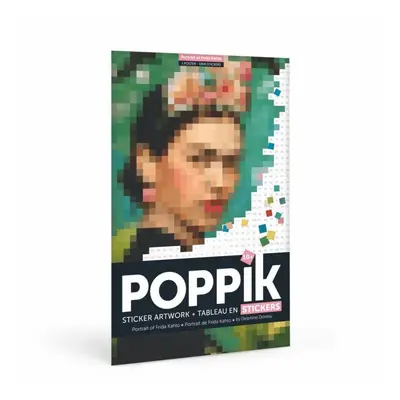 Dětské samolepky POPPIK Samolepkový plakát Frida Kahlo