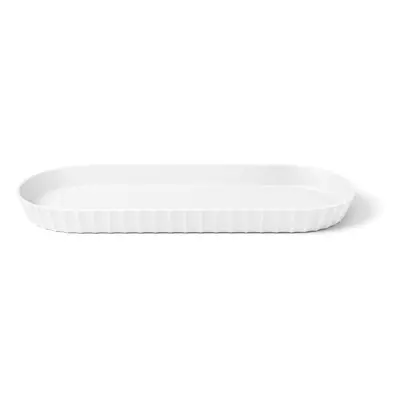 BLIM PLUS Servírovací tác oválný Minerva M VS6-000 Artic White, 37,5cm