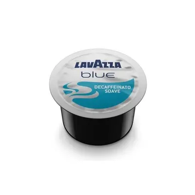 Kávové kapsle Lavazza BLUE Decaffeinato Soave 100 porcí