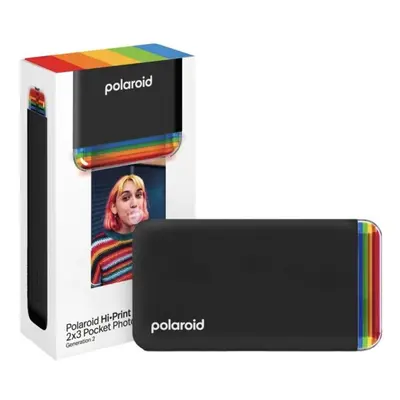 Termosublimační tiskárna Polaroid Hi-Print 2x3 Pocket Photo Printer Generation 2 Black