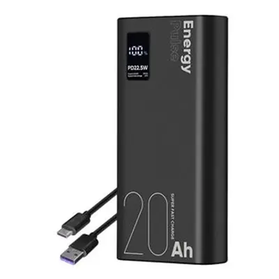 Powerbanka OBAL:ME EnergyPulse 20000mAh 22.5W Black