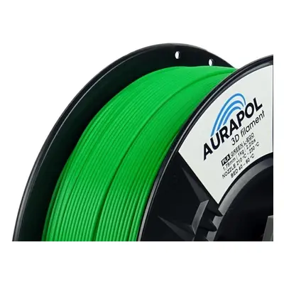 Filament AURAPOL PLA HT110 3D Filament Zelená 1 kg 1,75 mm