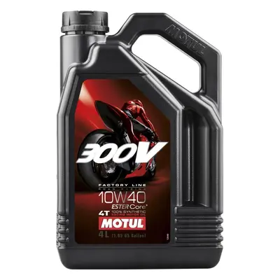 Motorový olej MOTUL 300V 10W40 4T FL 4L