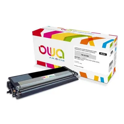 OWA Armor toner kompatibilní s Brother TN-321BK, 2500st, černá/black