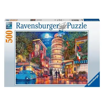 Puzzle Ravensburger Puzzle 173808 Uličky V Pise 500 Dílků