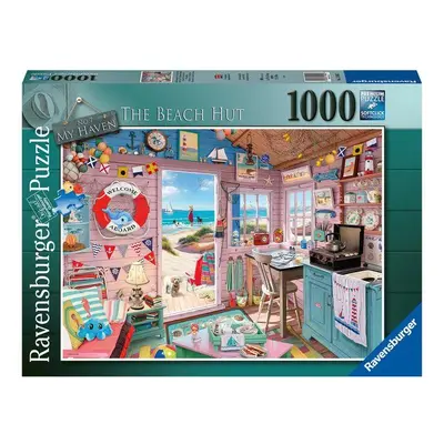 Puzzle Ravensburger 150007 Plážová chata, můj ráj 1000 dílků