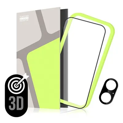 Ochranné sklo Tempered Glass Protector 3D pro iPhone 16 + sklo na kameru + aplikátor (Case Frien