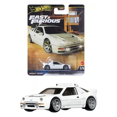 Mattel Hot Wheels Premium Rychle a zběsile FORD RS200 2/5