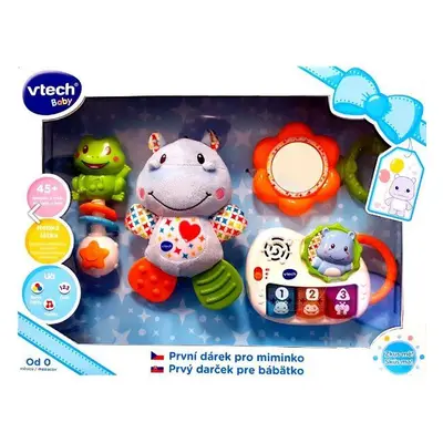 Vtech První dárek pro miminko (CZ) - modrý