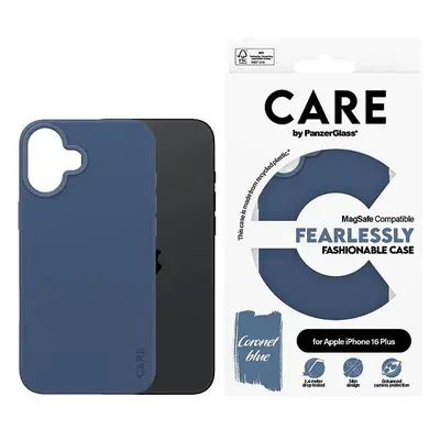 Kryt na mobil PanzerGlass CARE kryt Apple iPhone 16 Plus MagSafe Fearlessly modrý