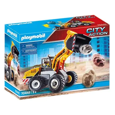 Stavebnice Playmobil City Action 70445 Kolesový nakladač