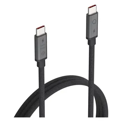 Datový kabel LINQ USB-C 3.2 Gen.2 Cable 100W/10Gbps 2 m - Space Grey