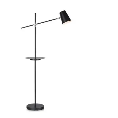 Stojací lampa Markslöjd 107307 - Stojací lampa s USB LINeAR 1xE14/40W/230V