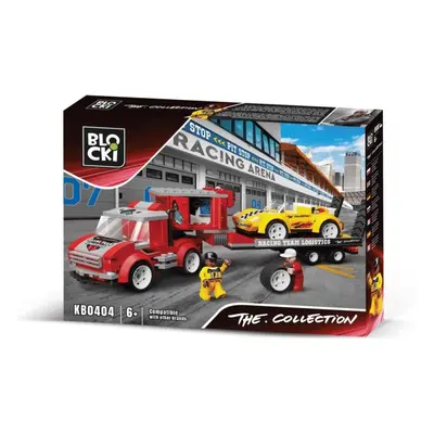 Stavebnice Blocki The Collection Racing Team Logistics - Autotransporter