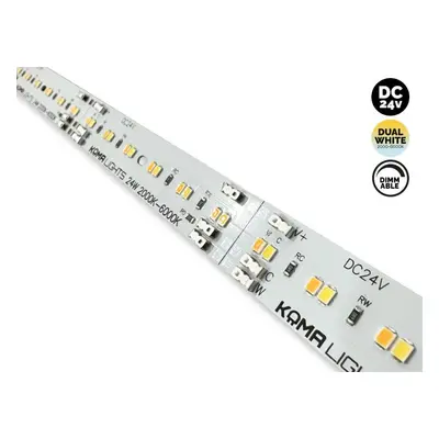 Kama Lights LED pásek L1000 24V Dual White 24W, metráž 1m